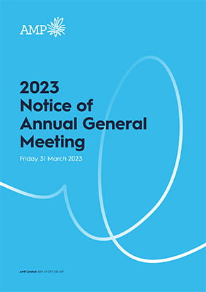 AMP 2022 Notice of Meeting cover