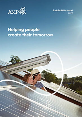AMP 2022 Sustainability Report cover